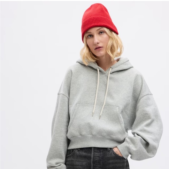 Cropped Gap Hoodie - Picture 3 of 3